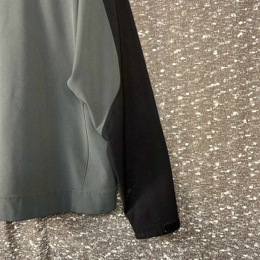 The North Face Men's Apex Bionic Black & Grey Zip‎ Up Jacket Sz Med
